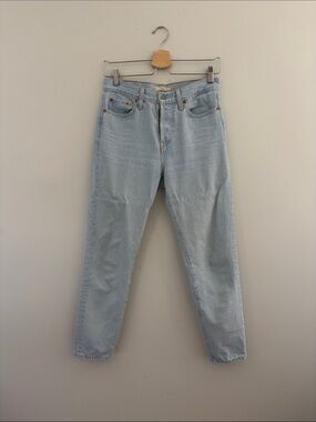 Levi's Light Blue Wedgie Icon Jeans